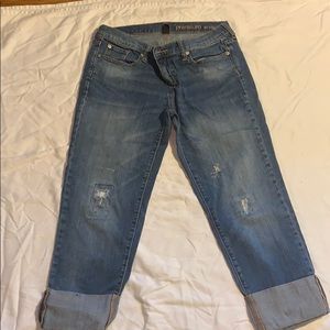 Gap Premium Straight Crop capris